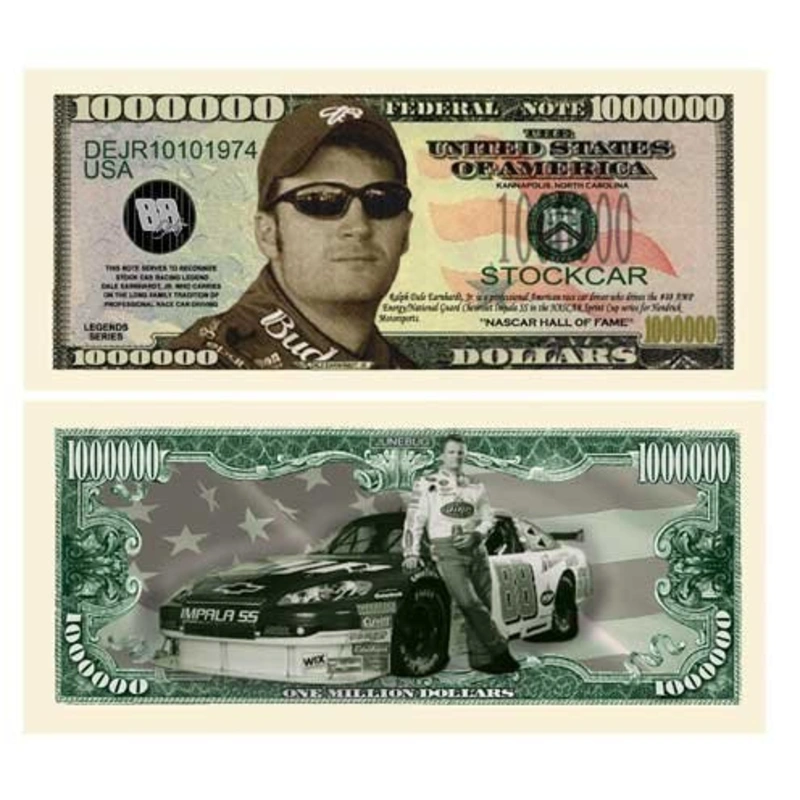 (25) Dale Earnhardt Jr. Million Dollar Bill