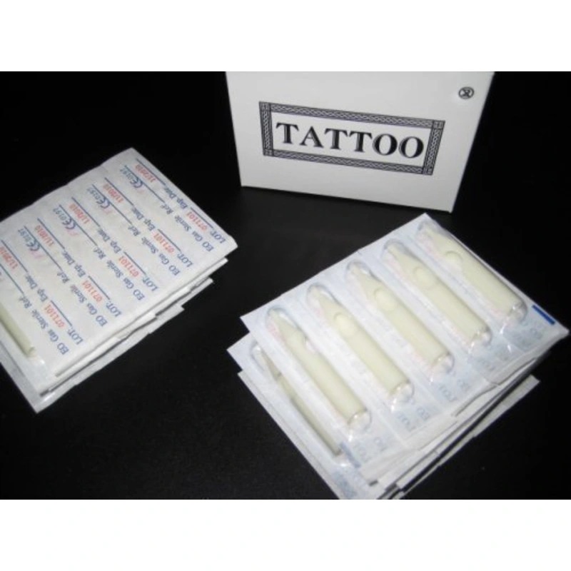 (50) COUNTS OF ASSORTED TATTOO DISPOSABLE TIPS