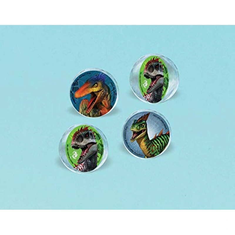 “Jurassic World” Assorted Party Favor Bounce Balls 2″, 4 Ct.